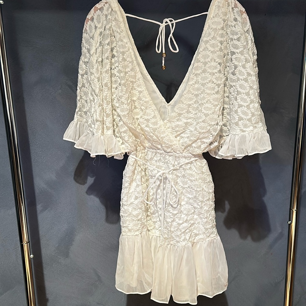White dress